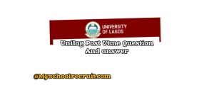 Unilag Post Utme Past Question 